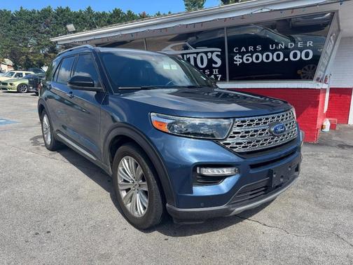 Blue Metallic 2020 Ford Explorer Limited