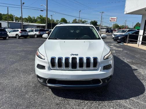 Bright White Clearcoat 2016 Jeep Cherokee Limited