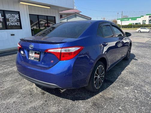 Blue Crush Metallic 2014 Toyota Corolla S Plus