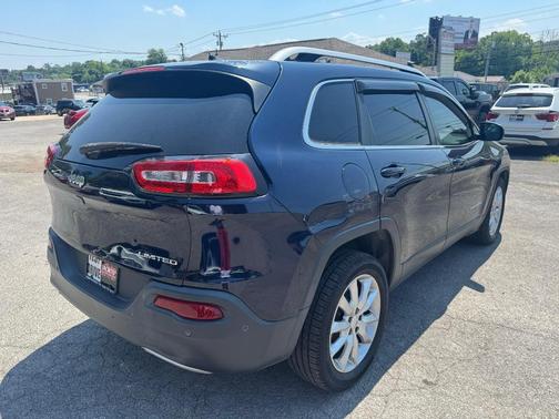 True Blue Pearlcoat 2014 Jeep Cherokee Limited