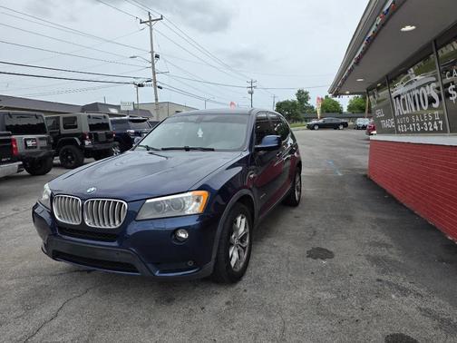 Blue 2013 BMW X3 xDrive35i