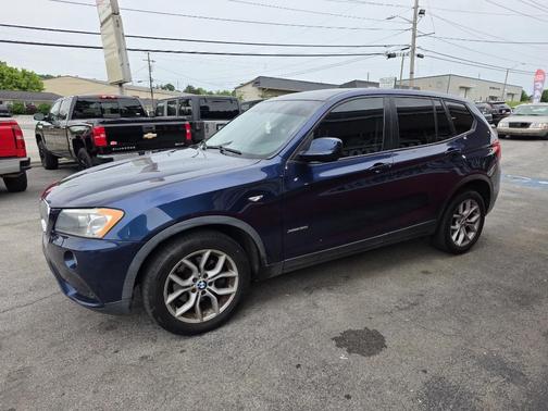 Blue 2013 BMW X3 xDrive35i