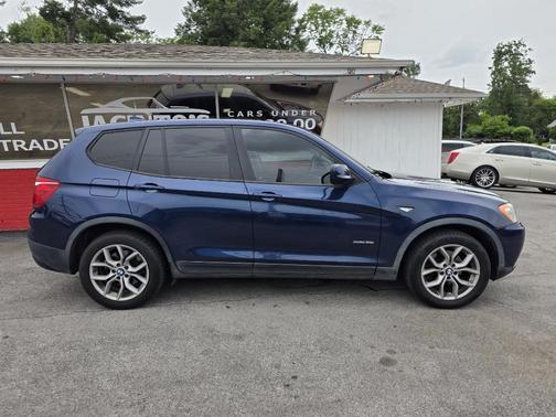 Blue 2013 BMW X3 xDrive35i