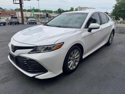 Super White 2019 Toyota Camry LE