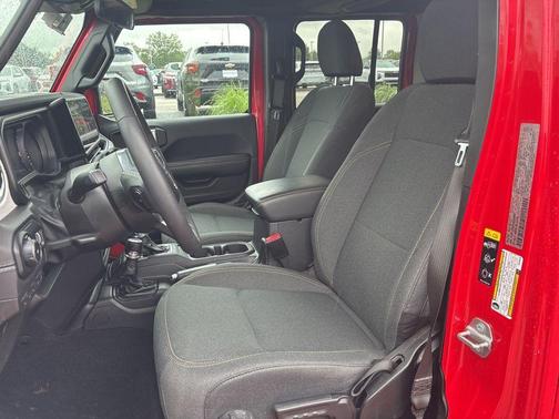 Firecracker Red Clearcoat 2025 Jeep Wrangler Sahara