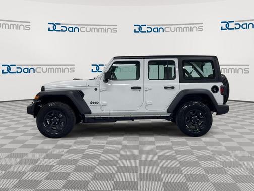 Bright White Clearcoat 2026 Jeep Wrangler Sport