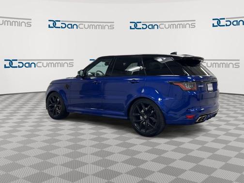 Estoril Blue 2020 Land Rover Range Rover Sport 5.0L Supercharged SVR