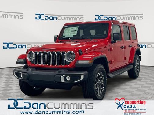 Firecracker Red Clearcoat 2026 Jeep Wrangler Sahara