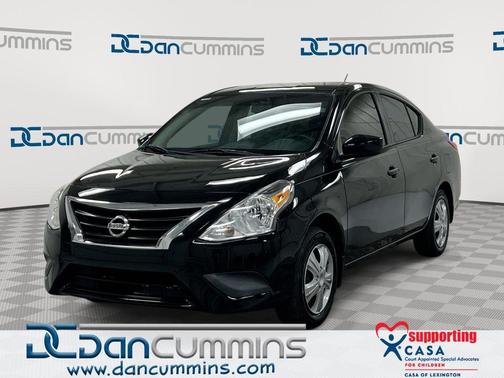Black 2017 Nissan Versa S