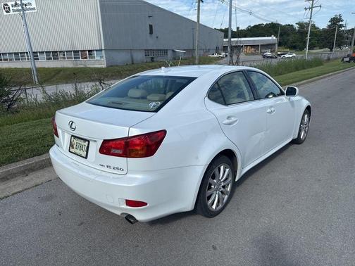 White 2008 Lexus IS 250