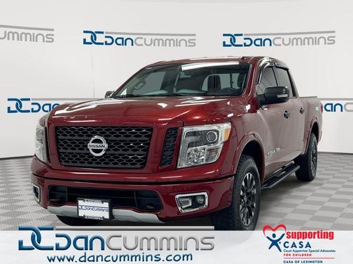 Cayenne Red Metallic 2019 Nissan Titan PRO-4X