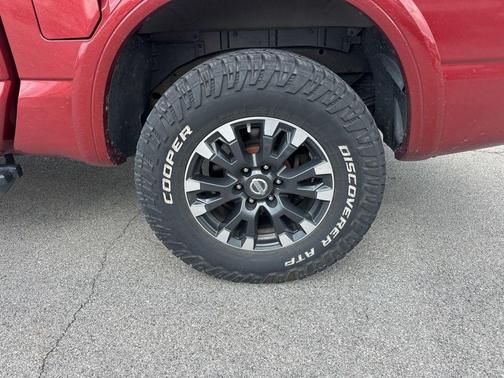 Cayenne Red Metallic 2019 Nissan Titan PRO-4X