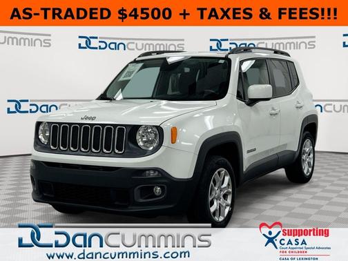 Alpine White 2016 Jeep Renegade Latitude