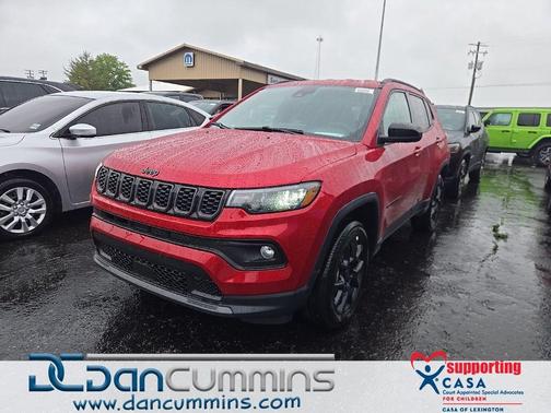 Red 2026 Jeep Compass Latitude