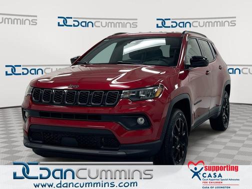 Red 2026 Jeep Compass Latitude