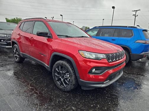 Red 2026 Jeep Compass Latitude