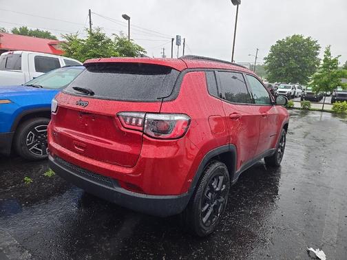 Red 2026 Jeep Compass Latitude