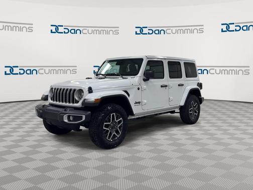 Bright White Clearcoat 2026 Jeep Wrangler Sahara