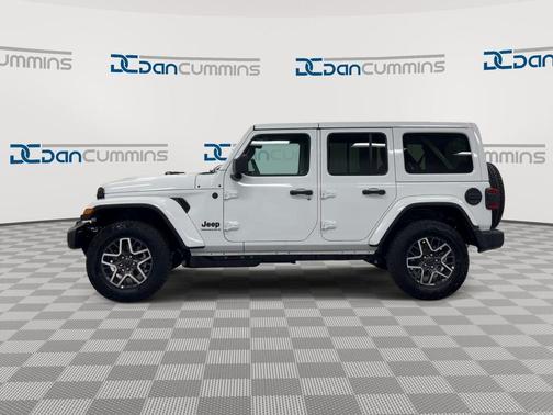 Bright White Clearcoat 2026 Jeep Wrangler Sahara