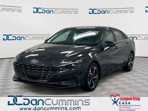 Portofino Gray 2023 Hyundai ELANTRA Limited