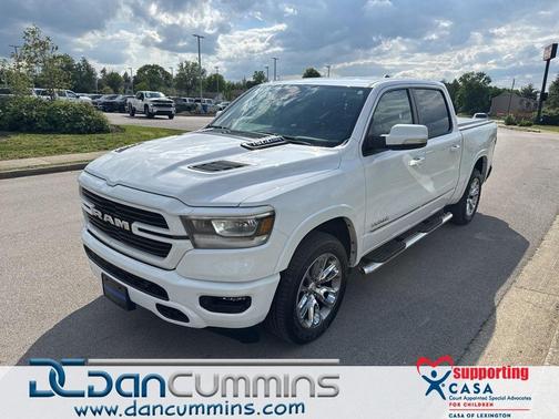 Bright White Clearcoat 2021 RAM 1500 Laramie