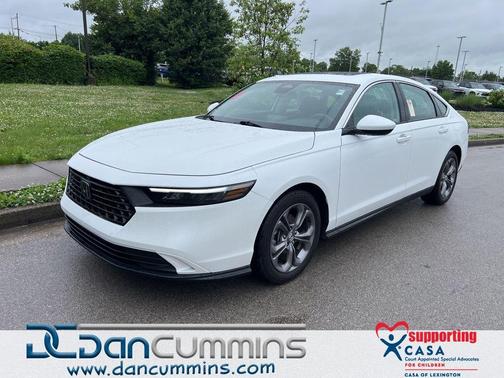 Platinum White 2024 Honda Accord EX