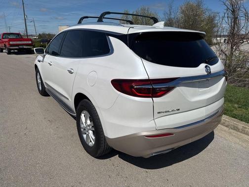 White Frost Tri-Coat 2019 Buick Enclave Essence