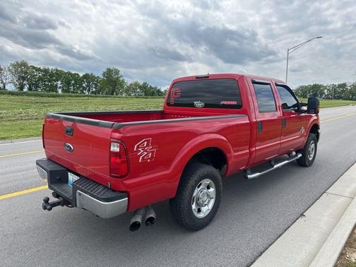 Vermillion Red 2011 Ford F-250 XLT