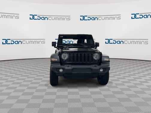 Black Clearcoat 2024 Jeep Wrangler Sport