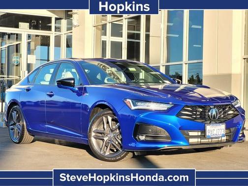 Apex Blue Pearl 2025 Acura TLX