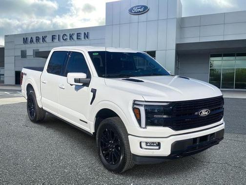 White Metallic 2025 Ford F-150 Platinum