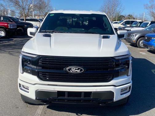 White Metallic 2025 Ford F-150 Platinum