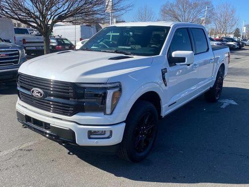 White Metallic 2025 Ford F-150 Platinum