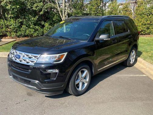 Black Metallic 2019 Ford Explorer XLT
