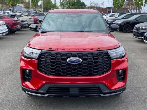 Red Metallic 2026 Ford Explorer ST-Line