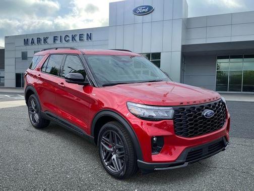 Red Metallic 2026 Ford Explorer ST-Line