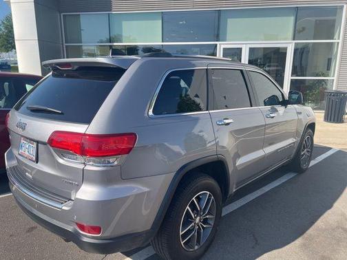 Billet Silver Metallic Clearcoat 2018 Jeep Grand Cherokee Limited