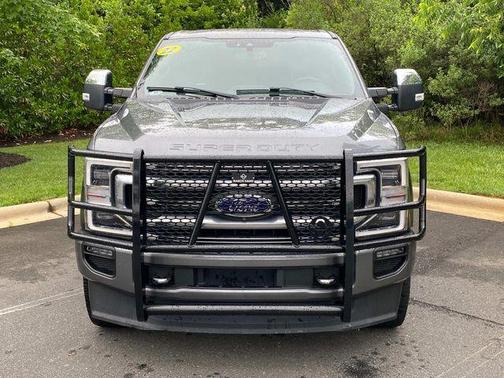 Gray Metallic 2022 Ford F-350 Platinum