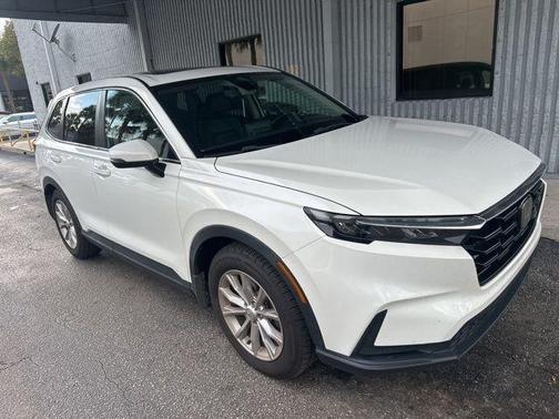 Platinum White Pearl 2023 Honda CR-V EX-L