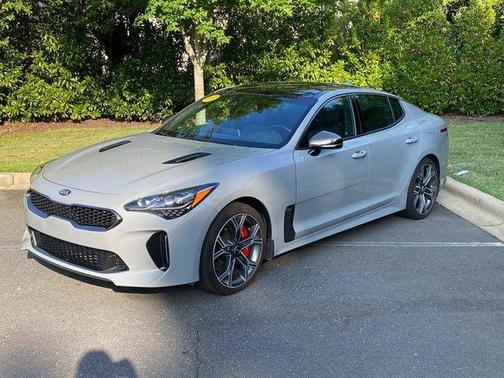 Ceramic White 2019 Kia Stinger GT1