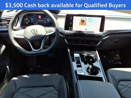 Gray 2026 Volkswagen Atlas Cross Sport 2.0T SE W/TECHNOLOGY