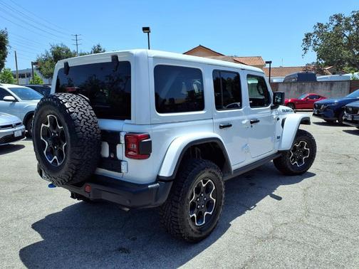 Bright White Clearcoat 2021 Jeep Wrangler Unlimited 4xe Rubicon