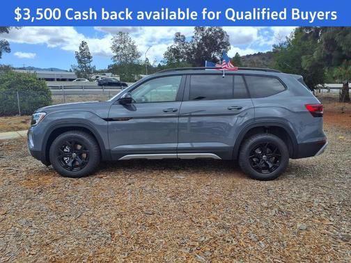 Gray 2026 Volkswagen Atlas 2.0T Peak Edition