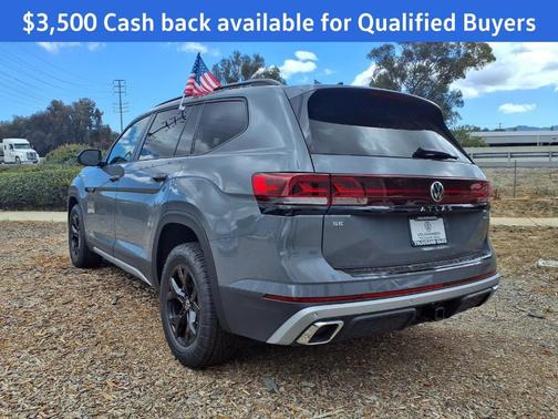 Gray 2026 Volkswagen Atlas 2.0T Peak Edition