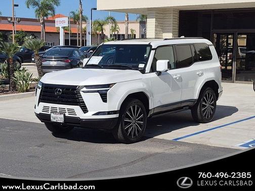 Eminent White Pearl 2025 Lexus GX 550 Luxury+
