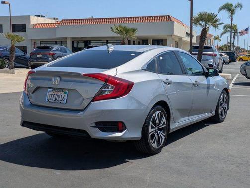 Lunar Silver Metallic 2016 Honda Civic EX-T