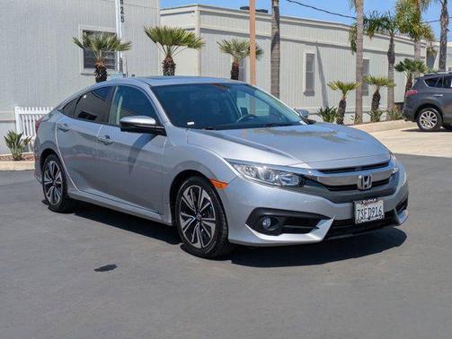 Lunar Silver Metallic 2016 Honda Civic EX-T