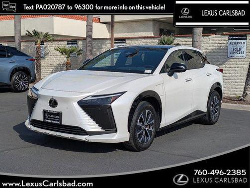 Eminent White Pearl 2023 Lexus RZ 450e 450e Premium