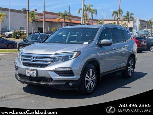 Lunar Silver Metallic 2016 Honda Pilot EX-L