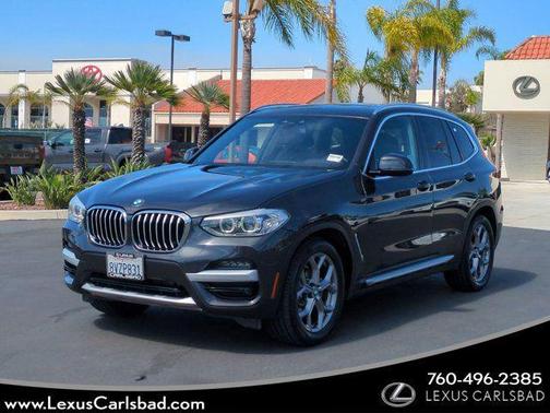 Dark Graphite Metallic 2021 BMW X3 sDrive30i